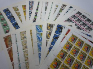 発掘！大量の切手が大吉ガーデンモール木津川店に持ち込まれました。