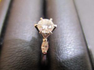 水戸市のお客様よりダイヤモンドリングをお買取しました！