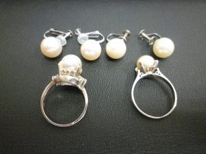 奈良県 パール リング イヤリング 買取 王寺