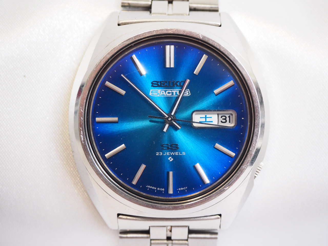 SEIKO/セイコー 5ACTUS 5アクタス SS 6106-8670 メンズ腕時計