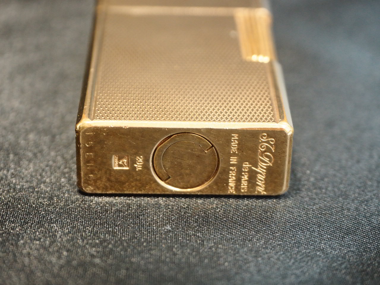 デュポン/S.T. Dupont ガスライター ライン1 L (ラージ) カラー：ゴールド