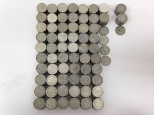 100円硬貨、稲、鳳凰