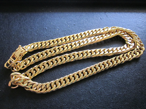 K18喜平ネックレスの写真