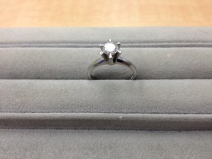 プラチナダイヤリング