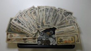 大吉武蔵小金井店で買取りました古銭の画像です