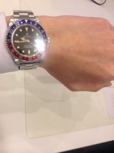 ロレックスGMT-MASTERの画像です