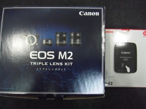 CANONミラーレス EOS M2 ダブルレンズキット 
