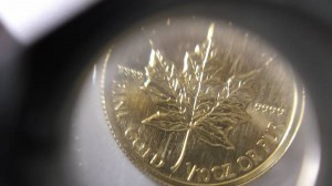 大吉武蔵小金井店で買取りましたメイプルリーフ金貨の画像です