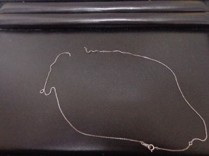 切れた14金ネックレスの買取 大吉 川越店