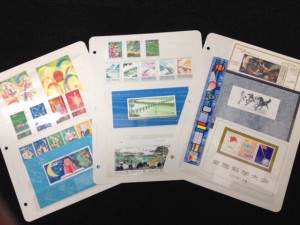 中国切手をたくさん買取ました。