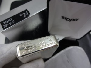 スターリングシルバーのジッポ
