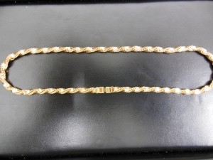 18金ネックレスの画像です。