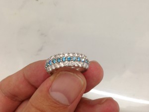 K18金リングの画像です