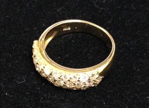 貴金属　金　リング　ダイヤ　買取　大和