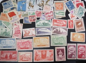 中国切手　大吉松本