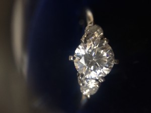 1ctダイヤモンドの画像です