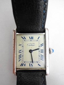 カルティエ Tank Quartz ARGENT SV925　690006