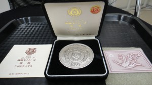 阪神優勝記念 純銀メダルの画像