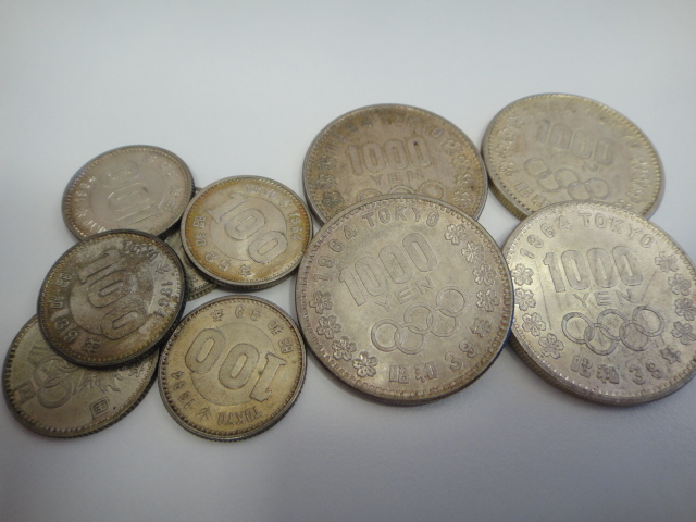 100円銀貨 1000円銀貨 コイン 古銭