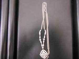 プラチナ ダイヤ ネックレス