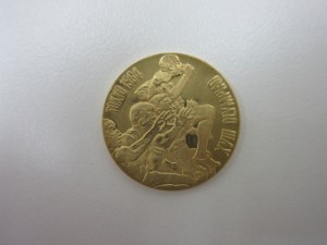東京オリンピック記念金貨の画像です