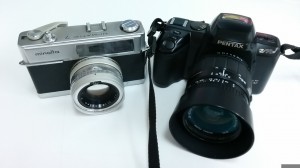 一眼レフカメラ×2