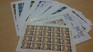 日本切手　シート　買取　大和