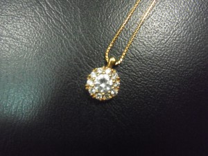 K18ネックレス　0.51ct