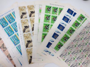 切手シートの買取しました。大吉草加店