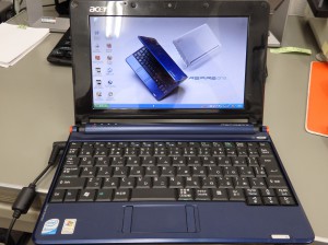 ノート型パソコンの画像です。