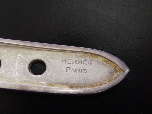 エルメス ベルト型ブレスレット 刻印