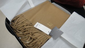 ダンヒル カシミヤ マフラー買取画像