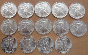 アメリカンイーグル,銀貨,硬貨,外国銭,