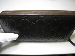 Gucci財布シマライン②