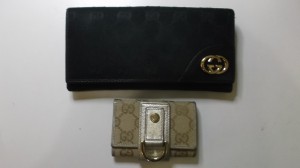大吉武蔵小金井店で買取りましたグッチ、財布、キーケースの画像です