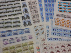 切手シートの画像です。