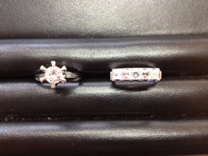 大吉武蔵小金井店が買取りましたダイヤモンドリングの画像です