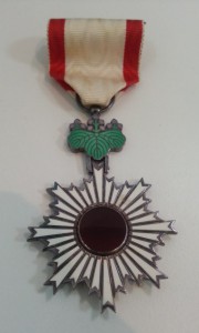 勲六等単光旭日章