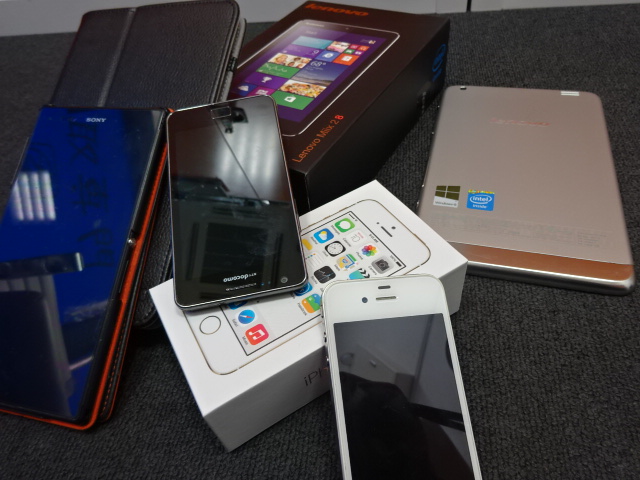 タブレット スマホ 携帯電話