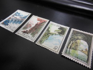 中国切手 紅旗用水路完成 ４種完 １９７２年 未使用の画像です。