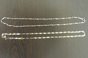 プラチナK18ネックレスお買取します