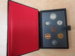 昭和62年貨幣セットの画像です