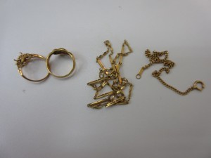 K18アクセサリーの画像です