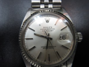 ロレックスデイジャストの画像です。