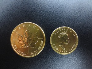 メイプルリーフ金貨