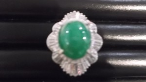 大吉武蔵小金井店で買取りました翡翠リングの画像です
