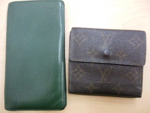 LV　タイガ　バルールカルトクレディLV　モノグラム　ポルトモネビエカルトクレディの画像です。