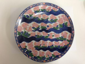 有田焼絵皿の画像です。