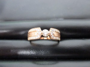 18金 ブラウンダイヤモンド