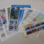 切手シートの画像です。